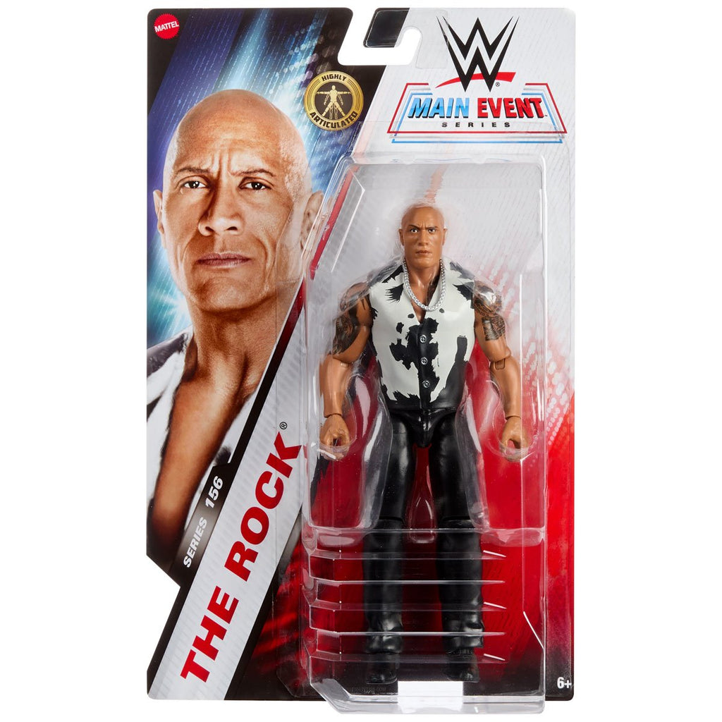 WWE Main Event Series 156 The Rock Action Figure