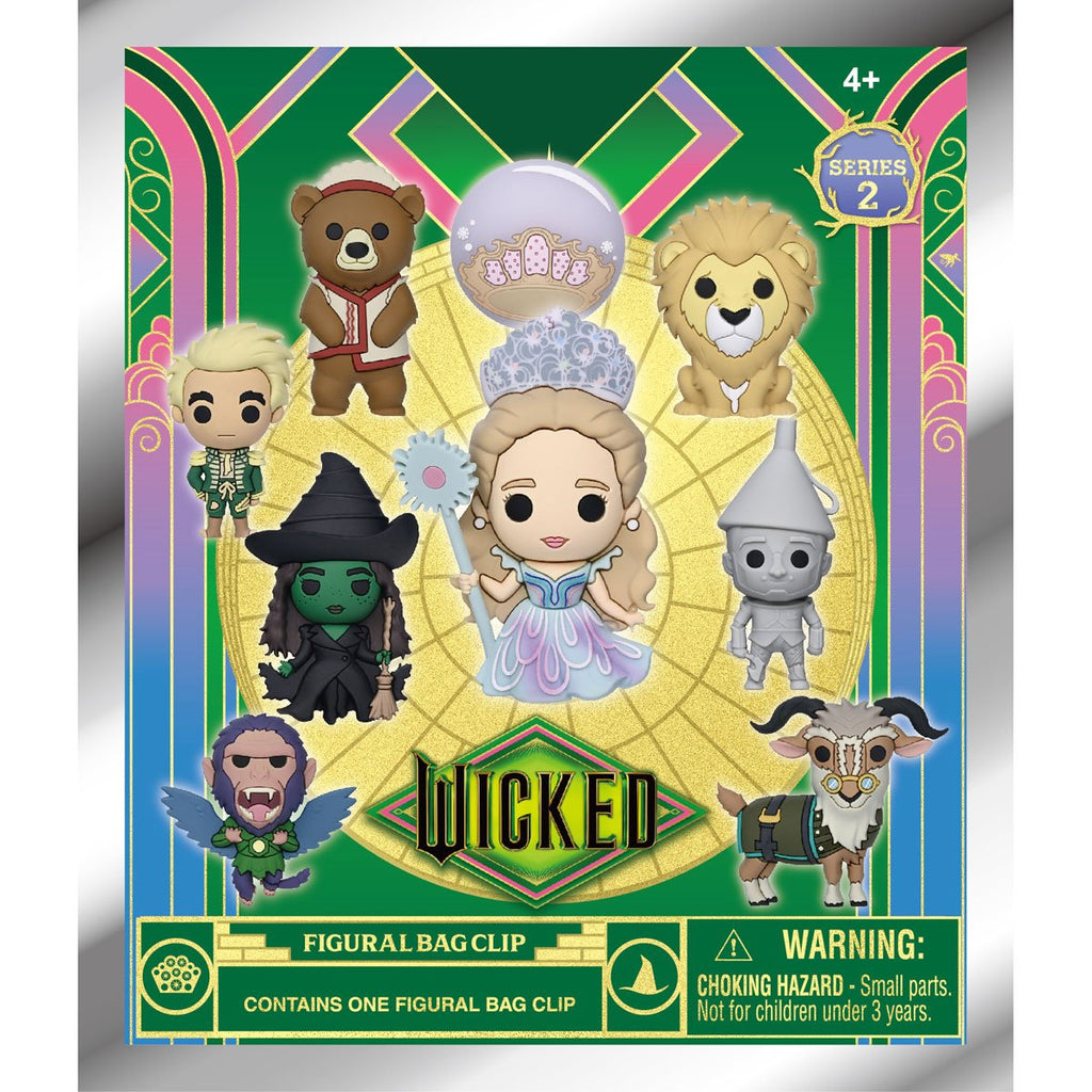 Wicked Series 2 3D Foam Bag Clip Display Case of 24