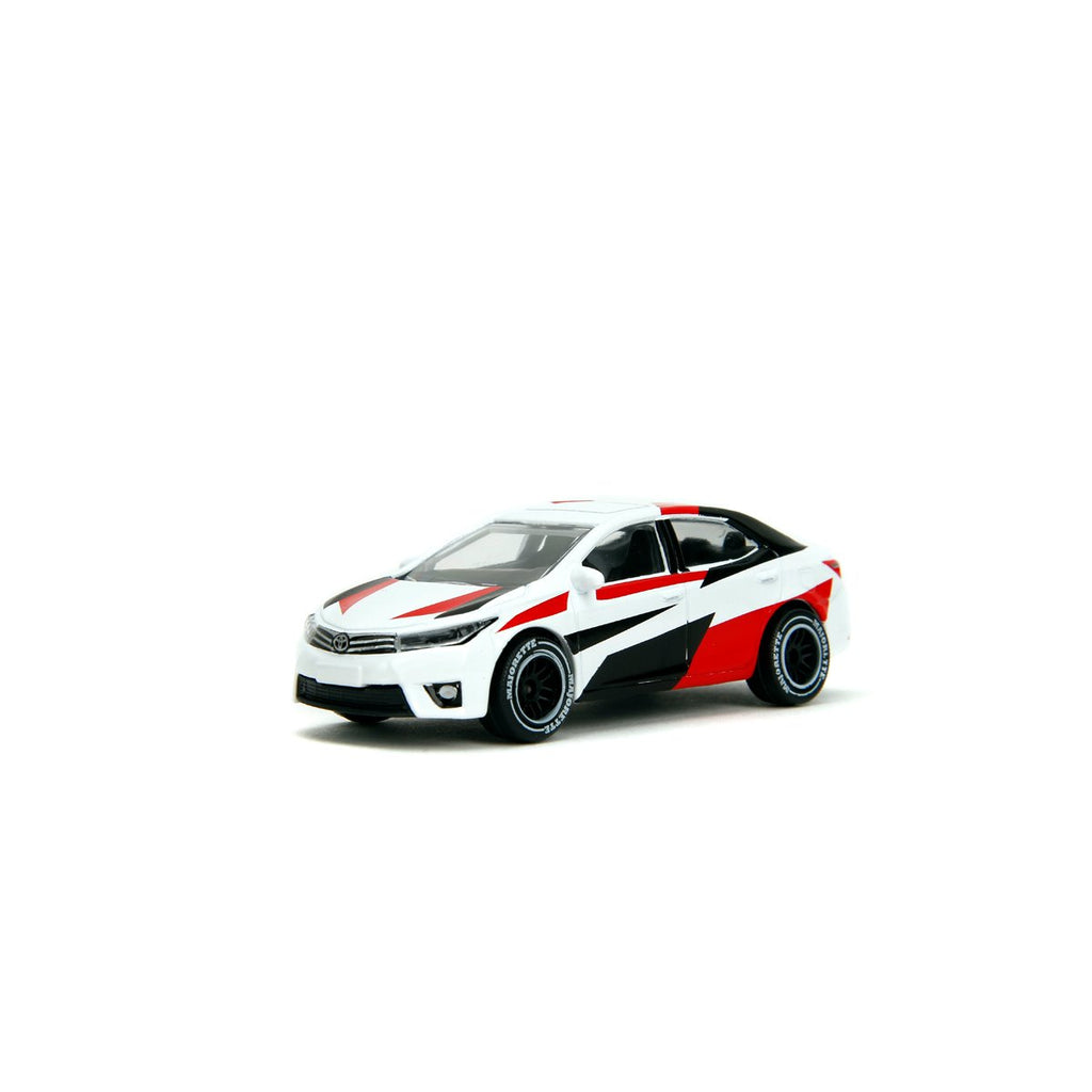 Majorette Toyota Racing 1:64 Scale Die-Cast Metal Vehicle 5-Pack