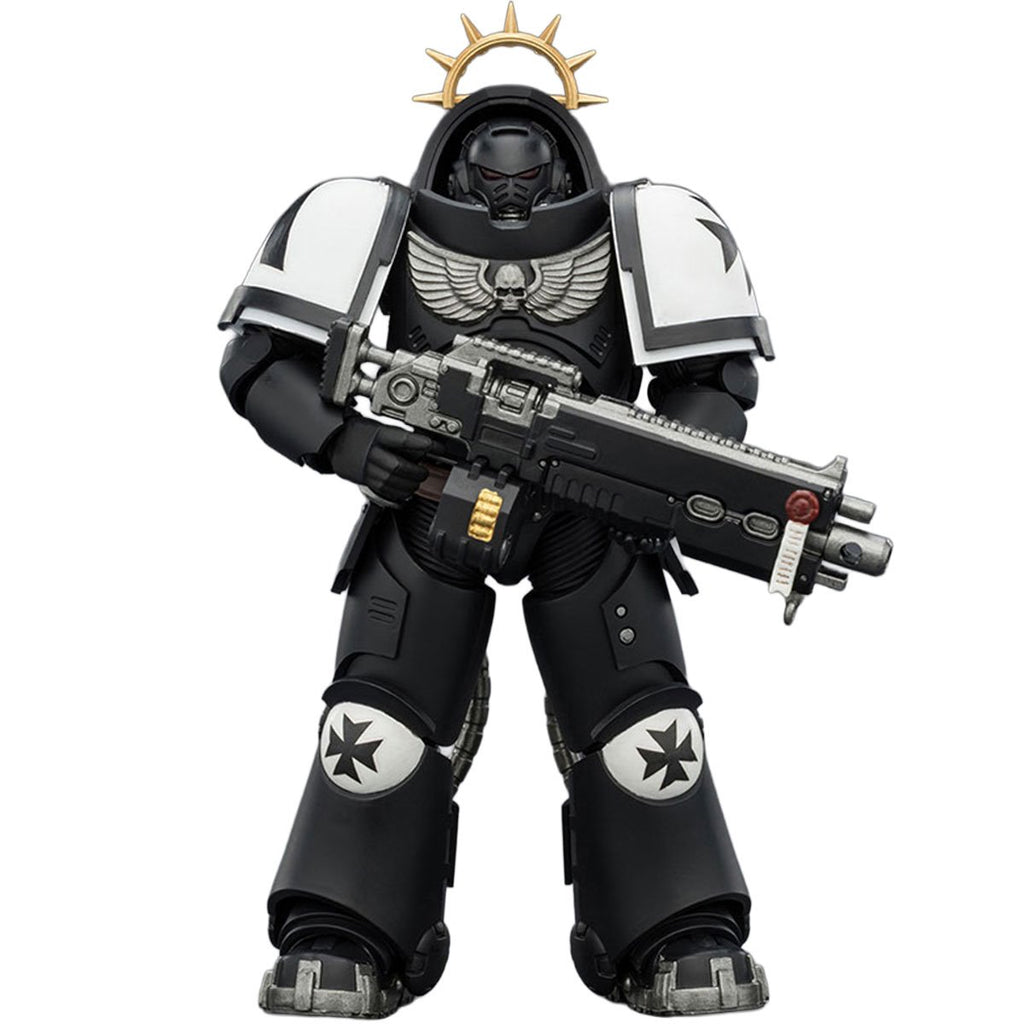 Joy Toy Warhammer 40K Space Marines Game Edition Black Templars Intercessor Bolt Rifle & Pistol 1:18 Scale Action Figure