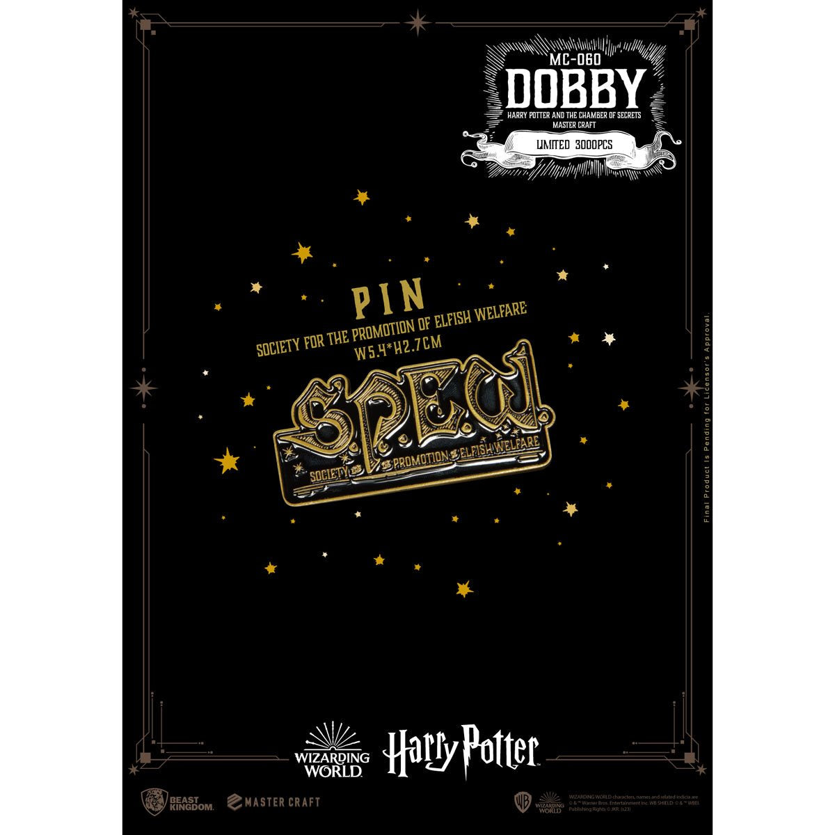 Harry Potter and the Chamber of Secrets Dobby MC-060 Master Craft Statue