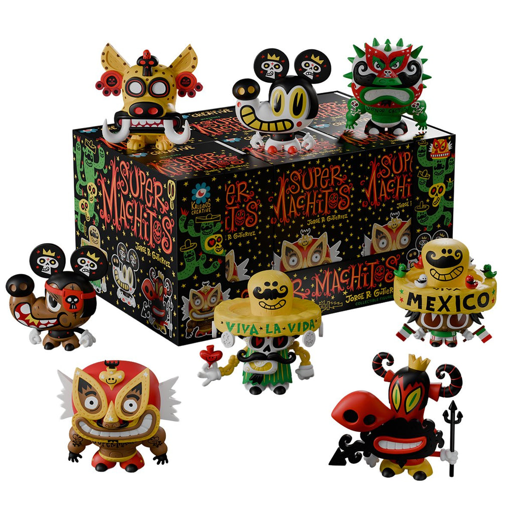 Super Machito Blind-Box Mini-Figure Case of 6