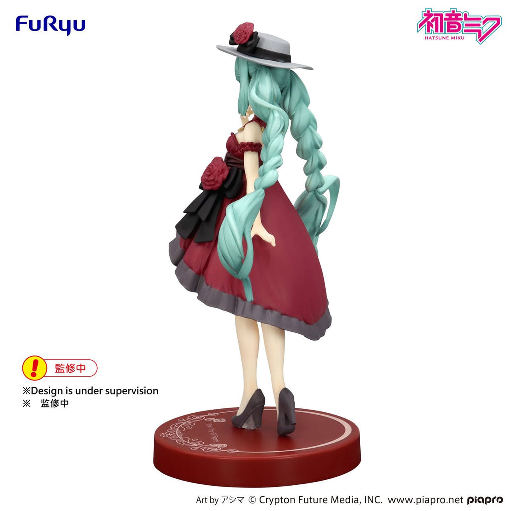 Vocaloid Hatsune Miku Outing Dress Red Color Version Trio-Try-iT Statue