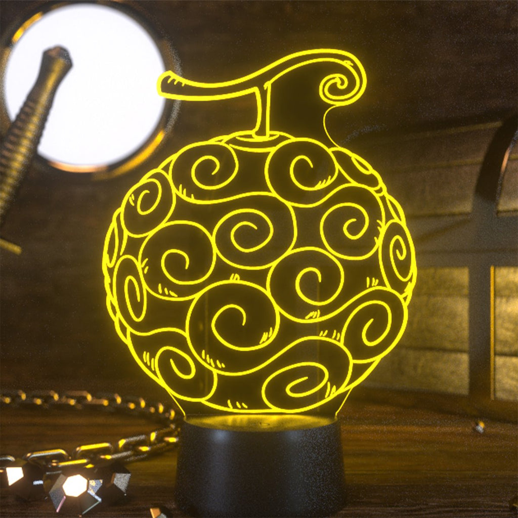 One Piece Gum Gum Fruit Otaku Lamp
