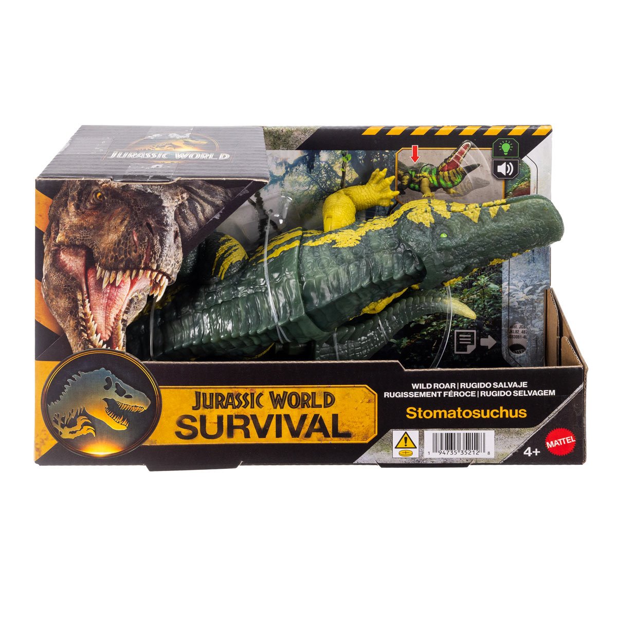 Jurassic World Wild Roar Stomatosuchus Action Figure