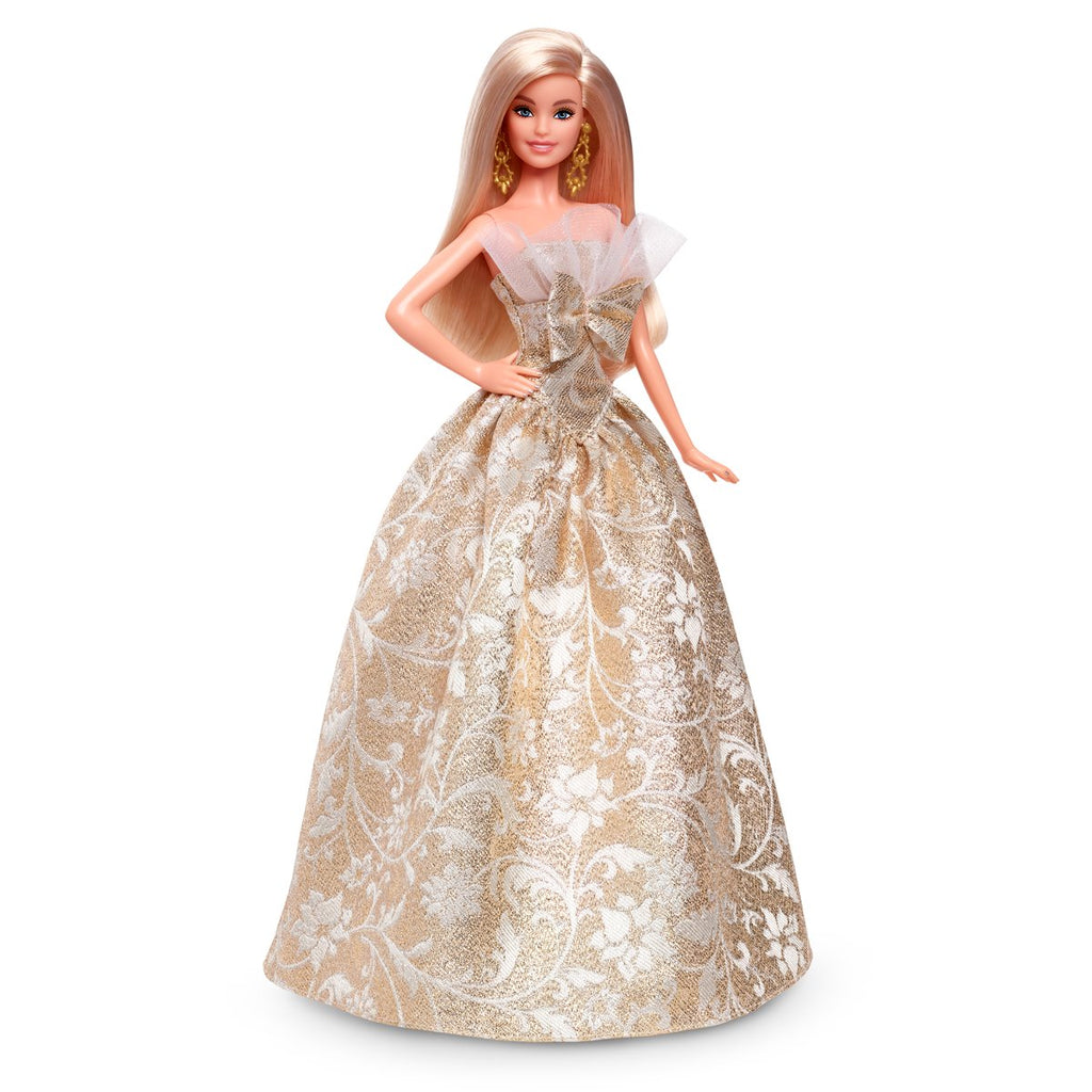 Barbie 2025 Holiday Doll with Blonde Hair