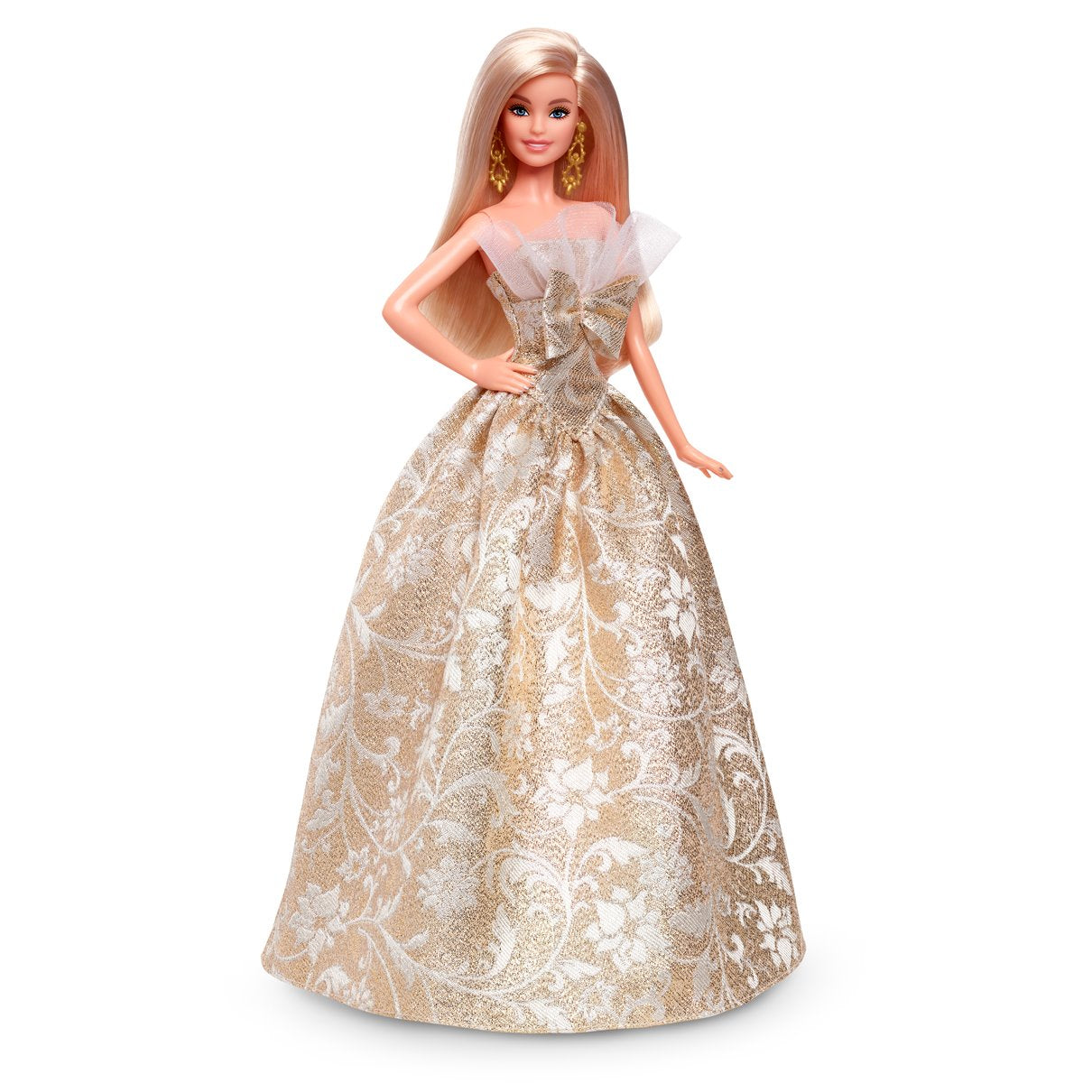 Barbie 2025 Holiday Doll with Blonde Hair
