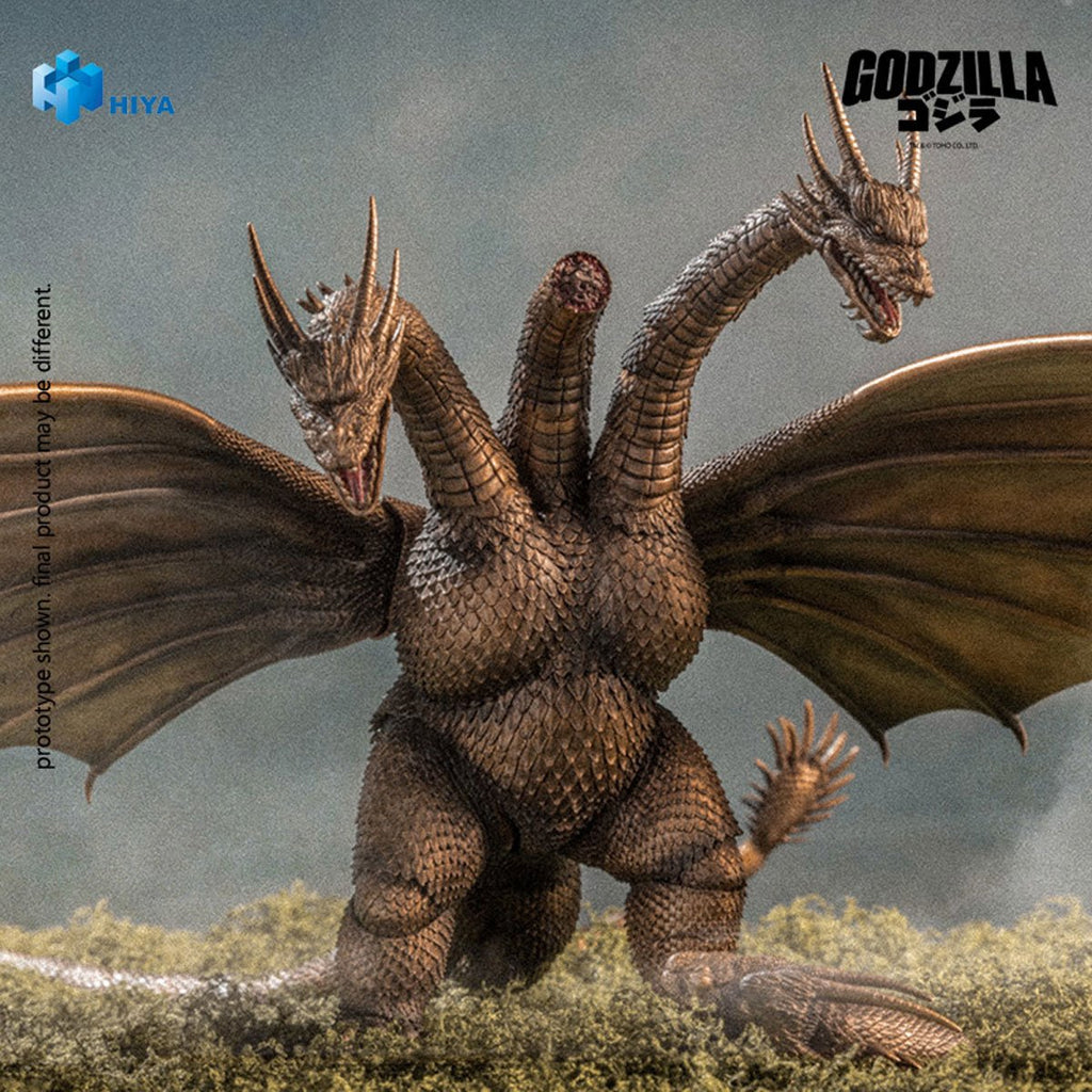 Godzilla vs. King Ghidorah 1991 King Ghidorah Battle Damaged Exquisite Basic Series Action Figure