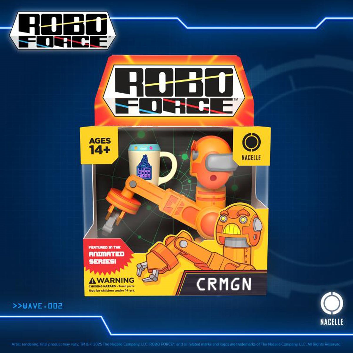 RoboForce Wave 2 CRMGN 1:12 Scale Action Figure