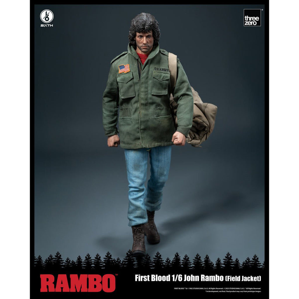 Rambo: First Blood John Rambo Field Jacket 1:6 Scale Action Figure