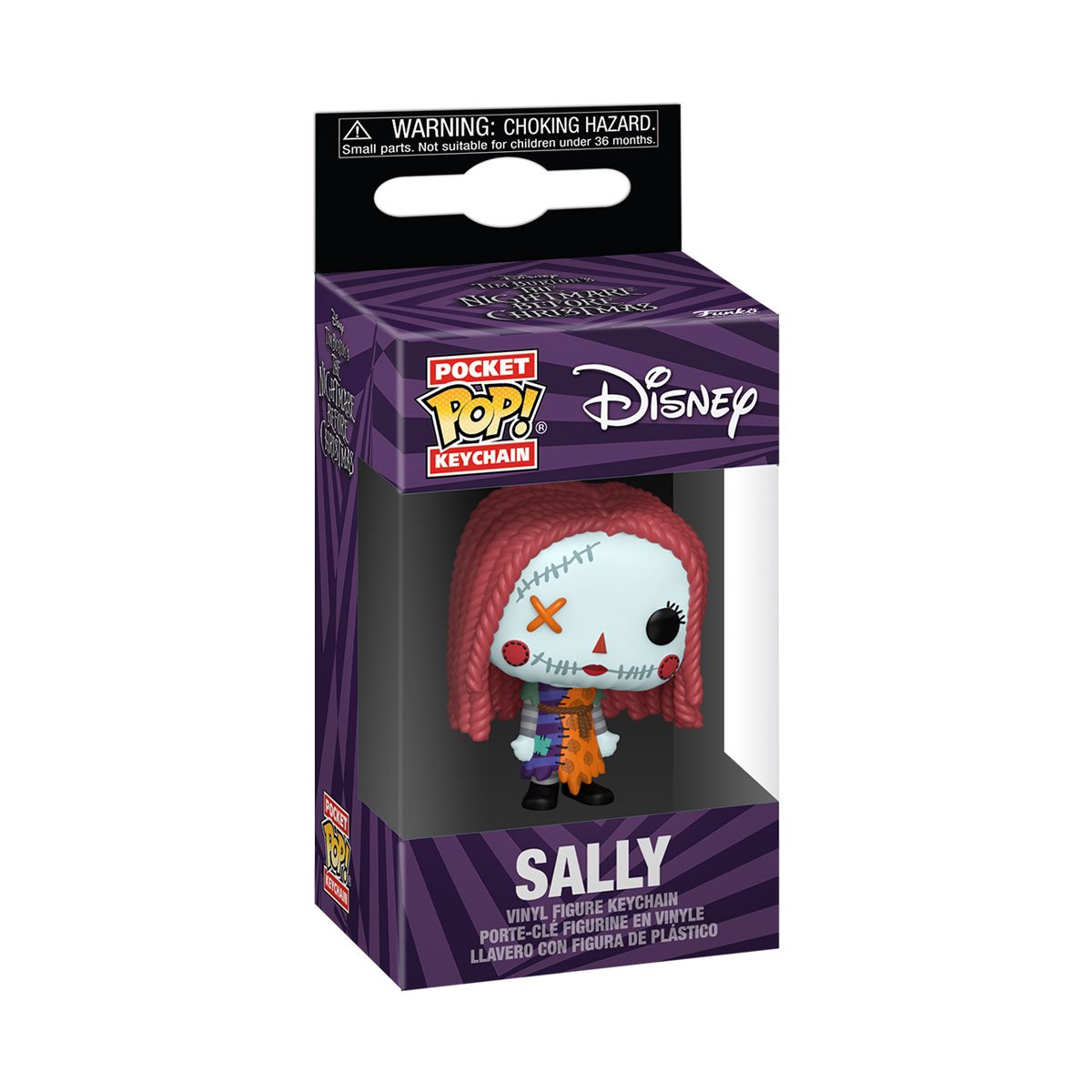 The Nightmare Before Christmas Patchwork Sally Funko Pocket Pop! Key Chain