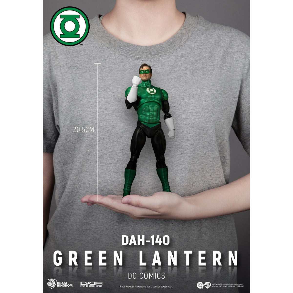 DC Green Lantern DAH-140 Dynamic 8-Ction Heroes Action Figure