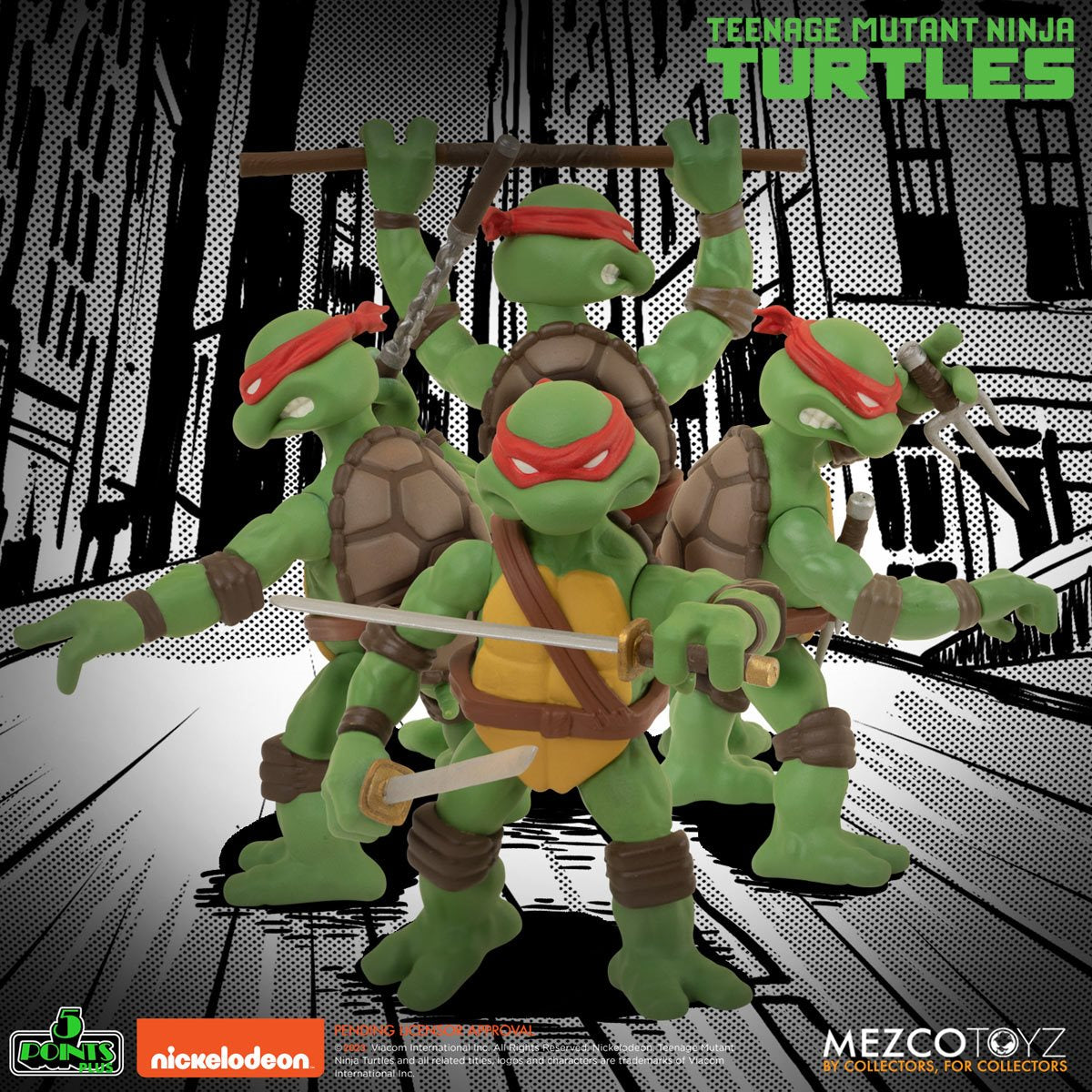 Teenage Mutant Ninja Turtles 5 Points Deluxe Box Set
