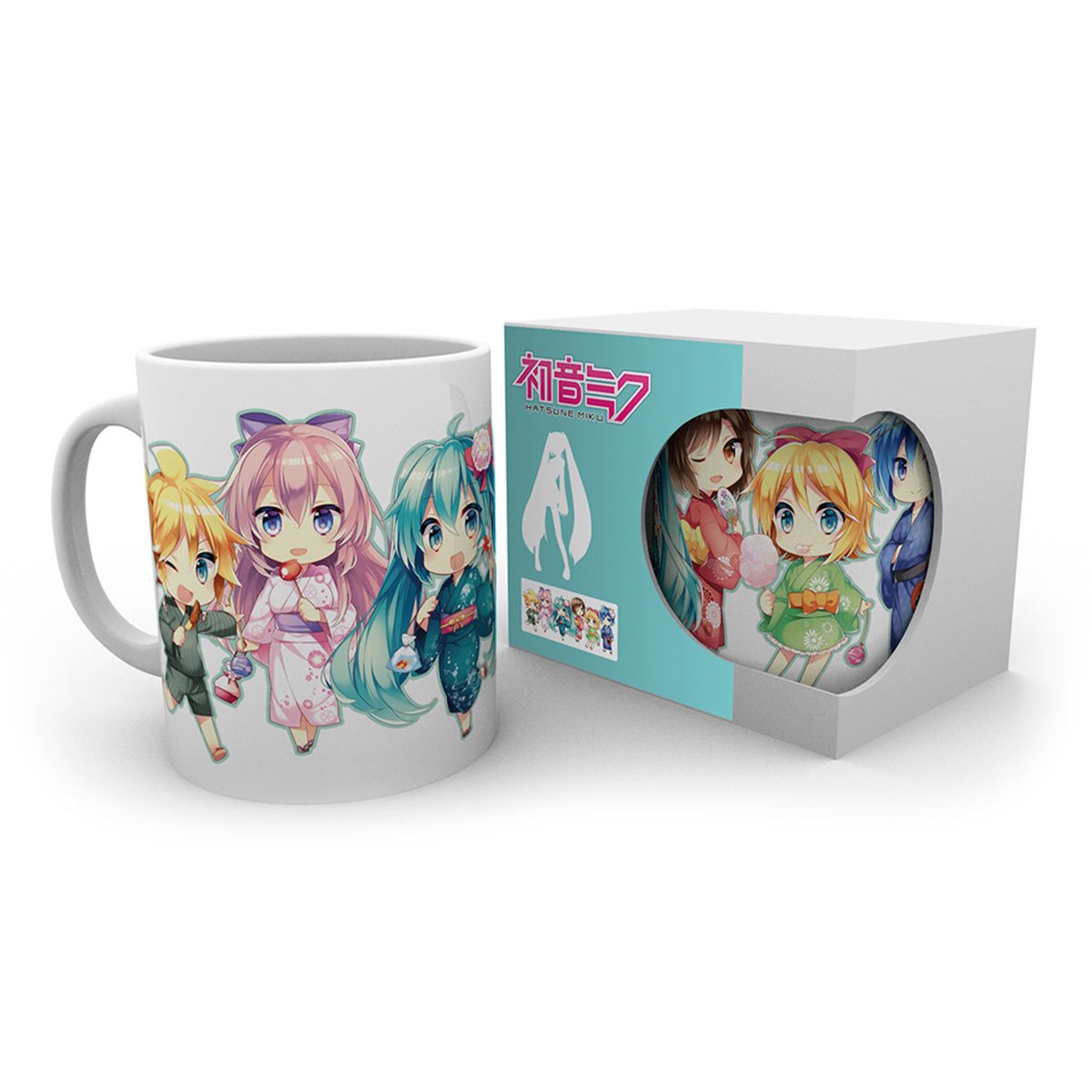 Vocaloid Hatsune Miku Geisha Chibi 10 oz. Mug