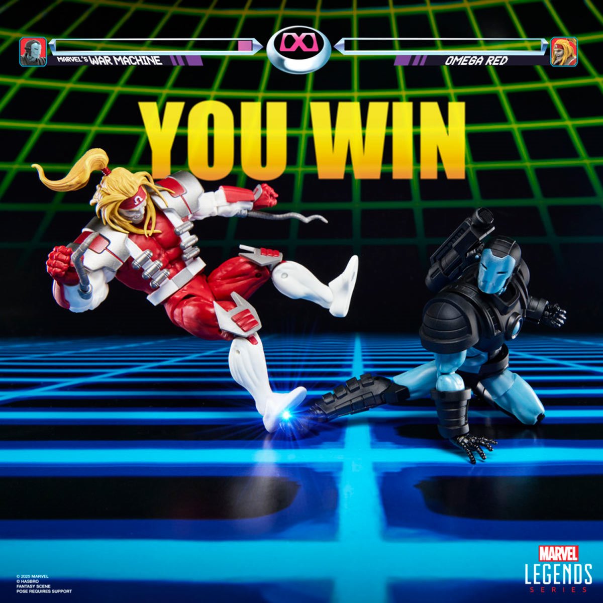Marvel Legends Series Gamerverse War Machine vs Omega Red 6-Inch Action Figures