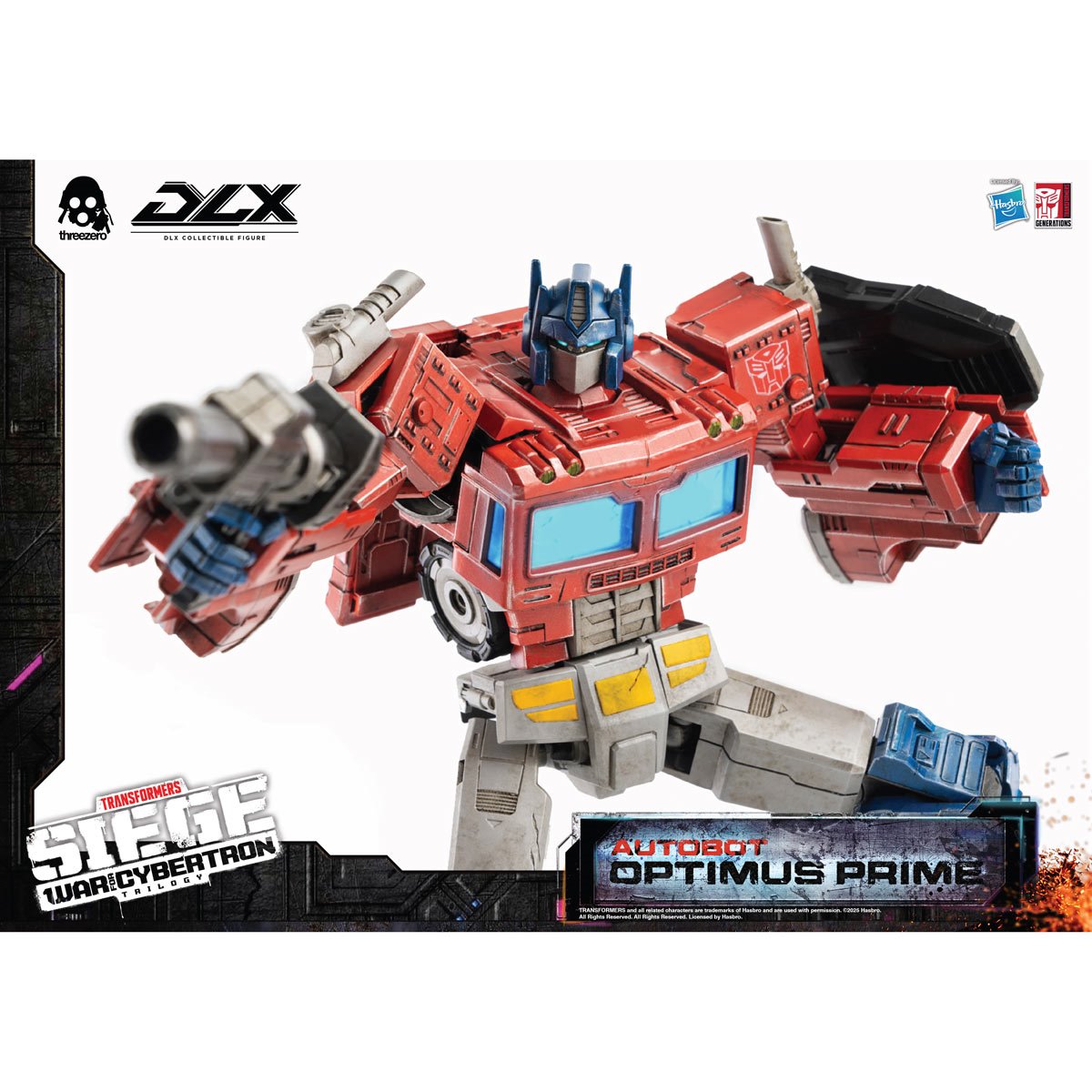 Transformers War for Cybertron Trilogy Optimus Prime DLX Action Figure