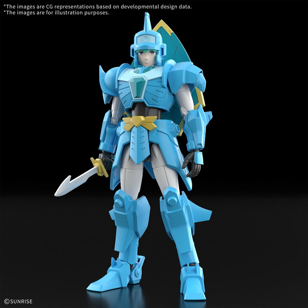 30 Minutes Fantasy Yoroi-Shinden Samurai Troopers Musashi of the Water Model Kit