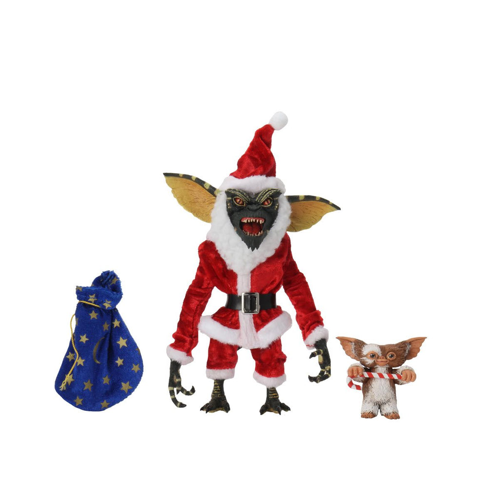 Gremlins Ultimate Santa Stripe and Gizmo 7-Inch Scale Action Figure 2-Pack
