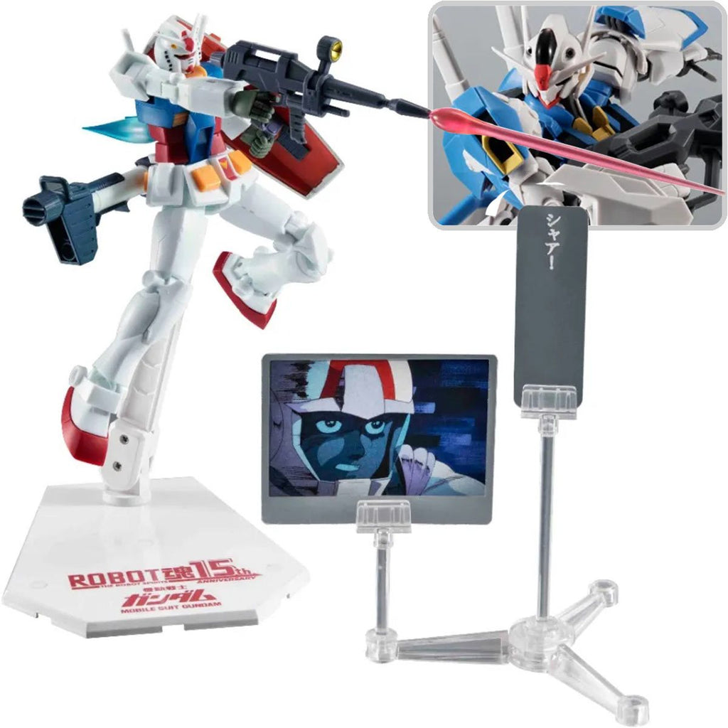 Mobile Suit Gundam Side MS RX-78-2 Gundam Version A.N.I.M.E. Robot Spirits 15th Anniversary Action Figure