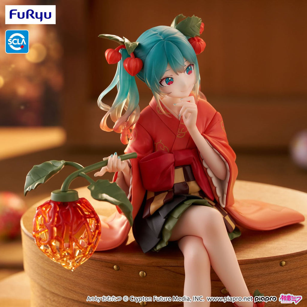 Vocaloid Hatsune Miku Flower Fairy Winter Cherry Noodle Stopper Statue