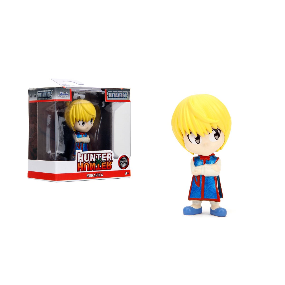 Hunter x Hunter Wave 1 MetalFigs 2 1/2-Inch Die-Cast Metal Mini-Figure Set of 4