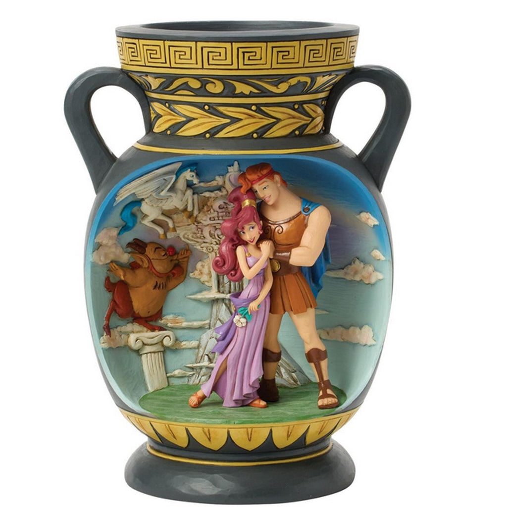 Disney Traditions Hercules Vase Diorama Statue