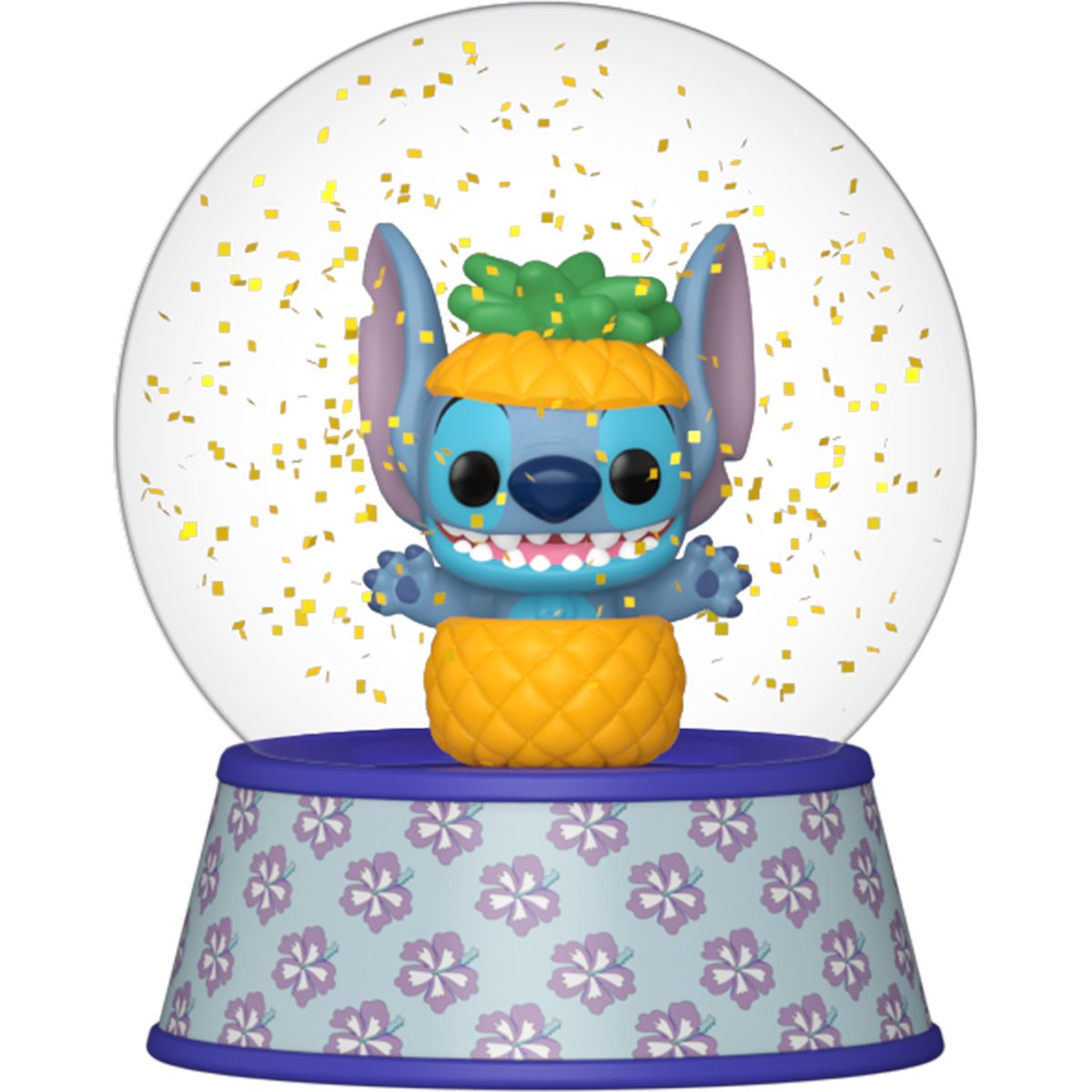 Lilo & Stitch Mini Glitter Globe Display Case of 12