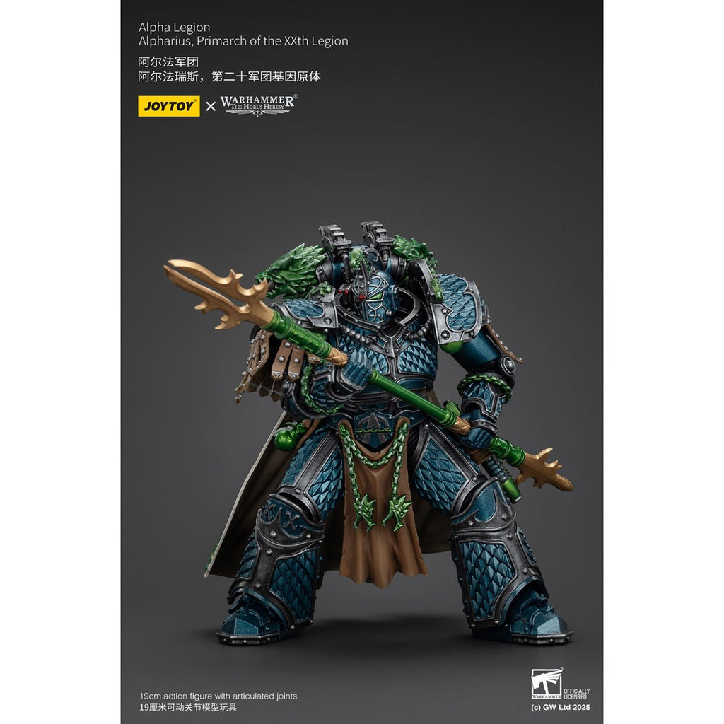 Joy Toy Warhammer The Horus Heresy Alpha Legion Alpharius Primarch 1:18 Scale Action Figure