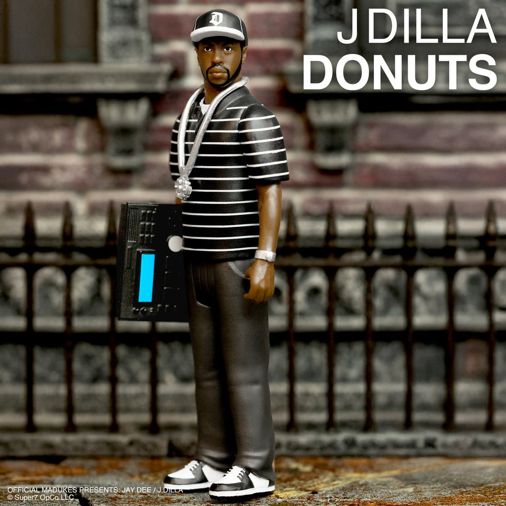 J Dilla (Donuts Smile Album Cover) 3 3/4-Inch ReAction Figure