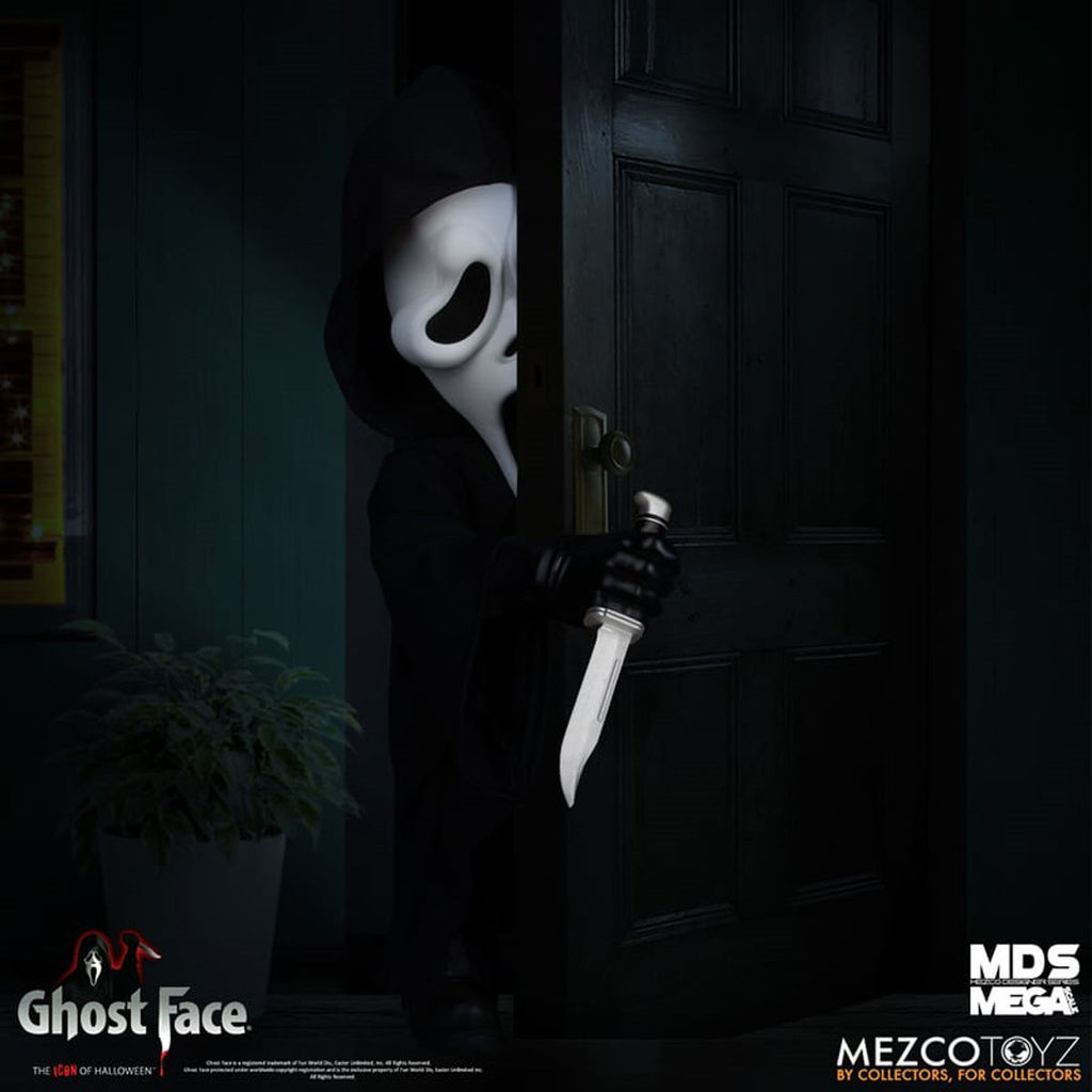 Ghost Face Mezco Designer Series Mega Scale 15-Inch Doll - ReRun