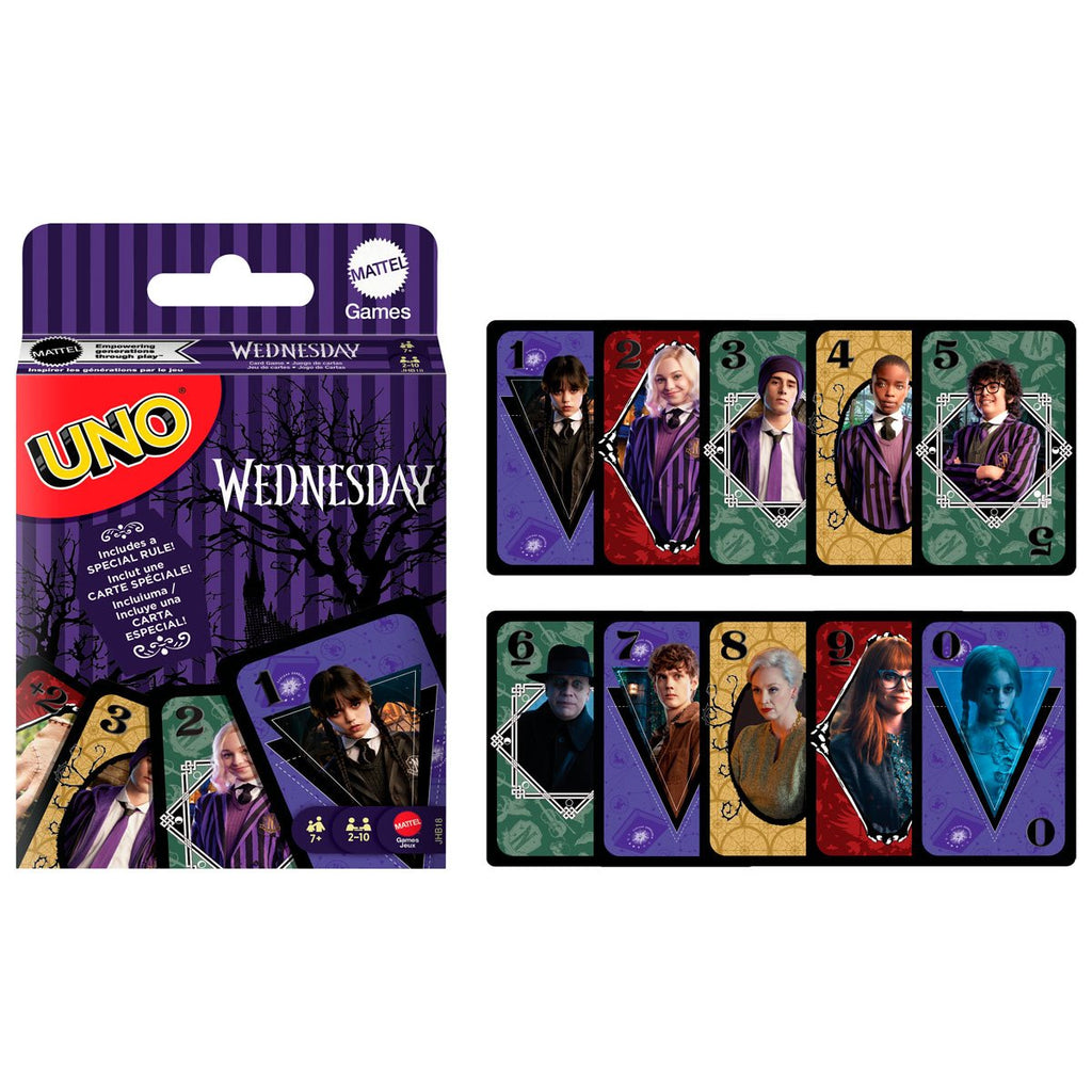 Wednesday UNO Card Game