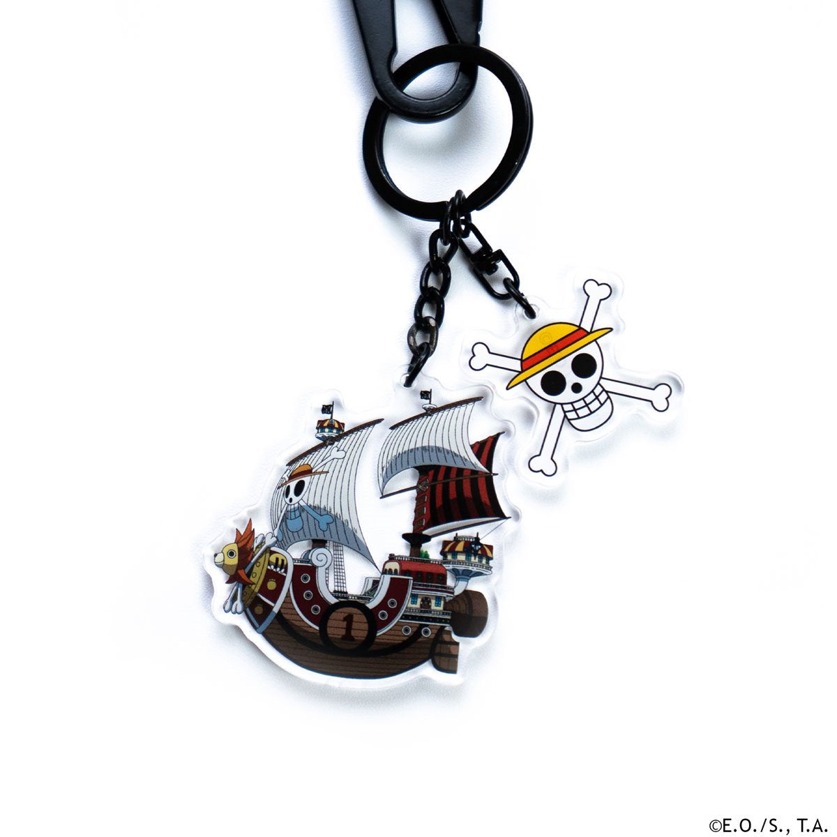 One Piece Straw Hat Skull Keystrap