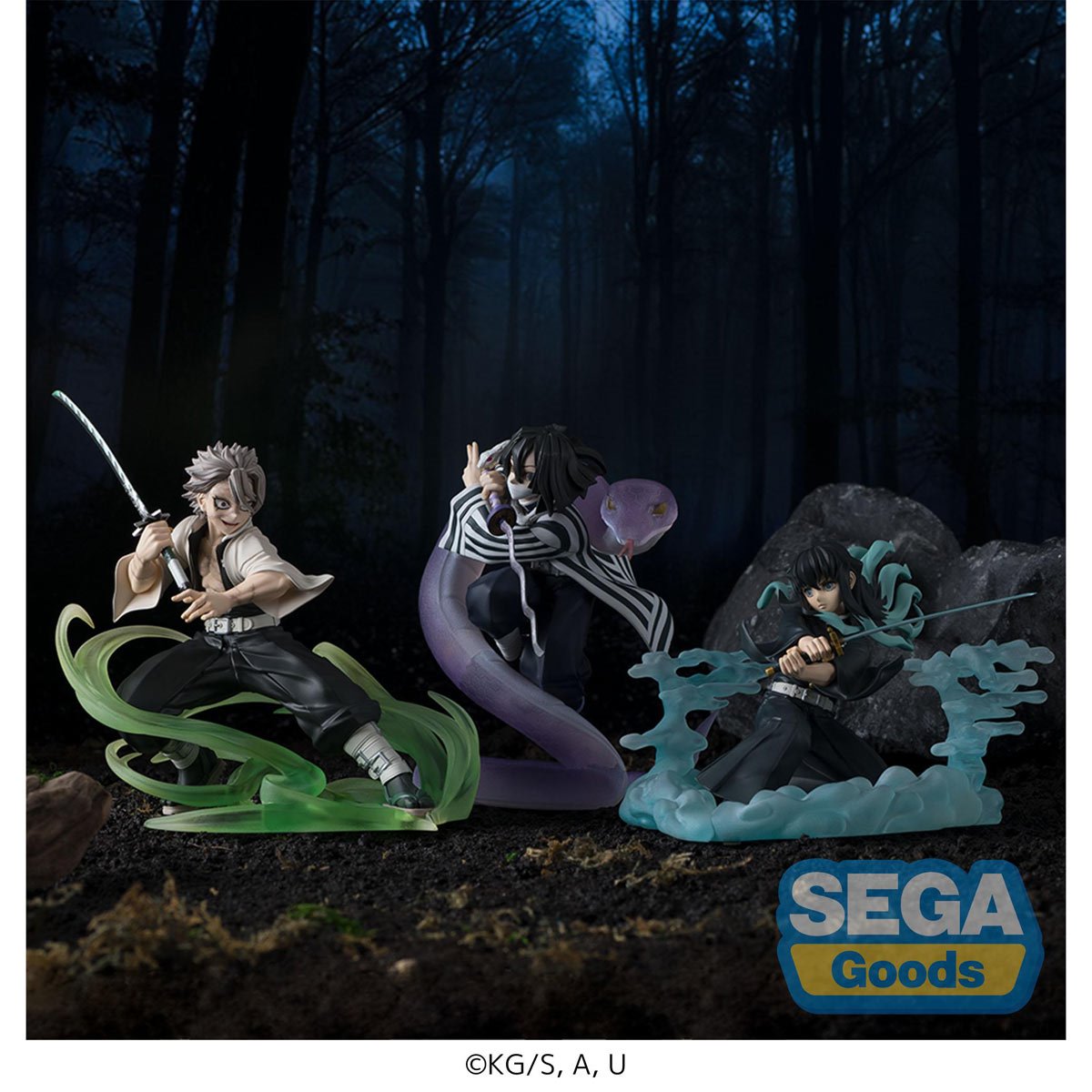 Demon Slayer: Kimetsu no Yaiba Sanemi Shinazugawa Hashira Training Arc XrossLink Anime Statue