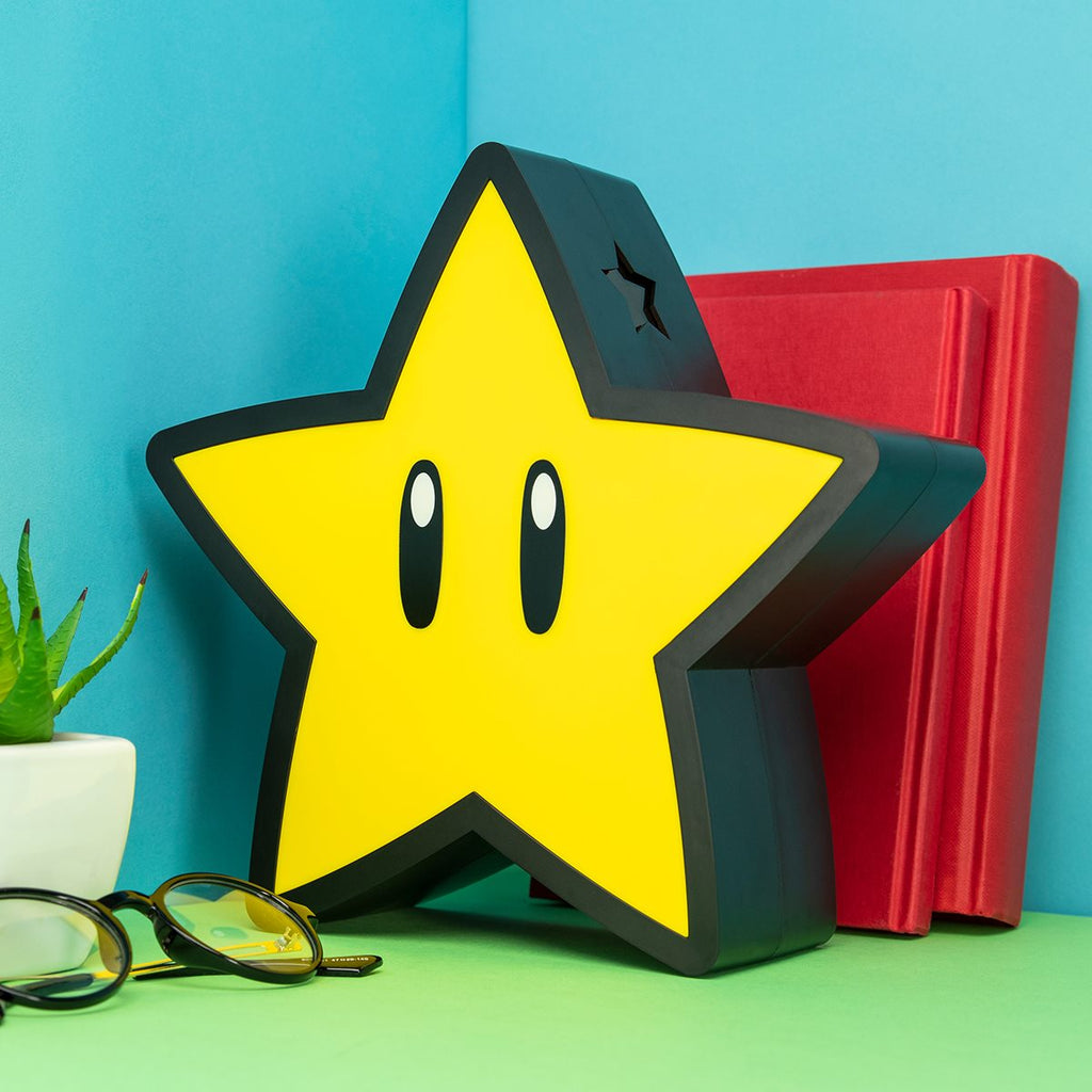 Super Mario Super Star Projection Light Lamp