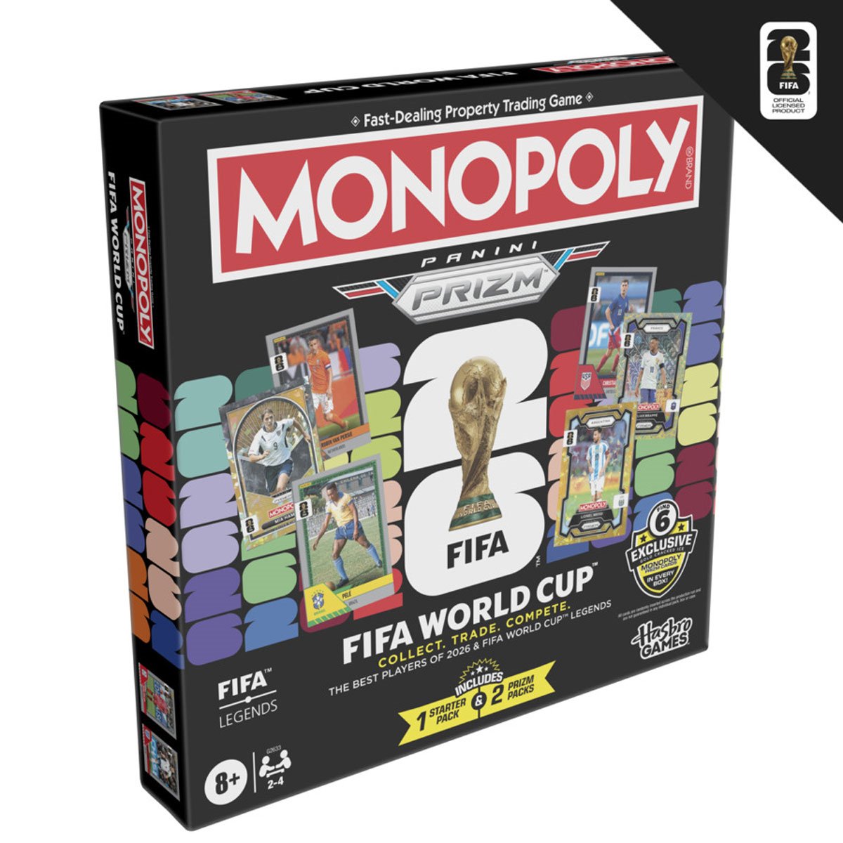 Monopoly Panini Prizm: FIFA World Cup Soccer Board Game