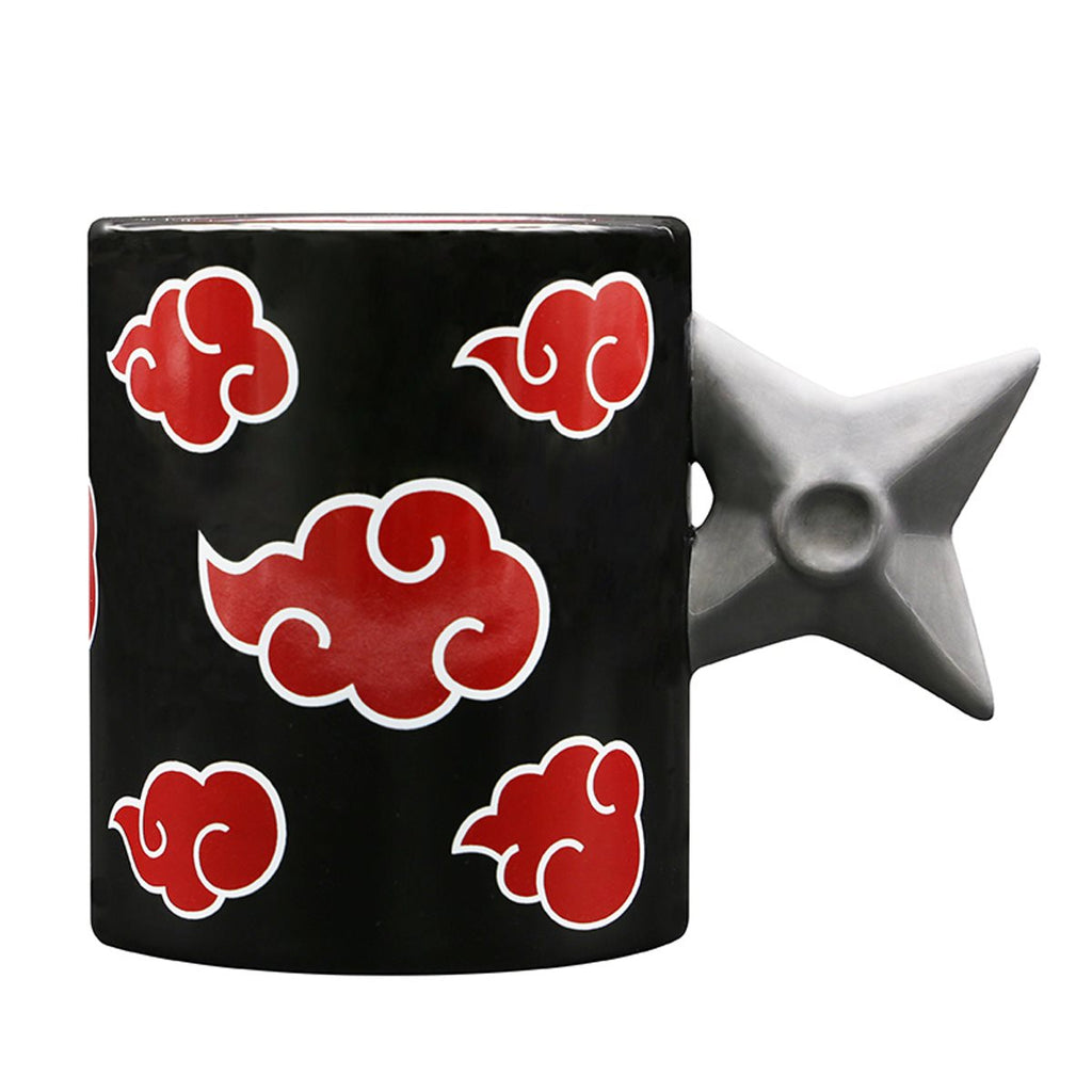 Naruto: Shippuden Shuriken Akatsuki 3D Handle 16oz. Mug