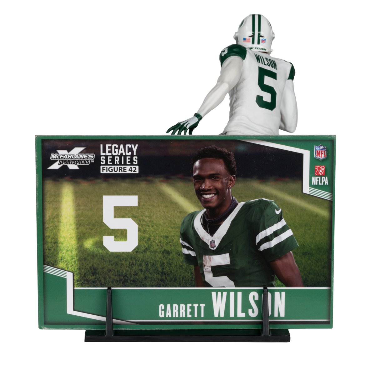 NFL SportsPicks 2025 New York Jets Garrett Wilson 7-Inch Scale Posed Figure