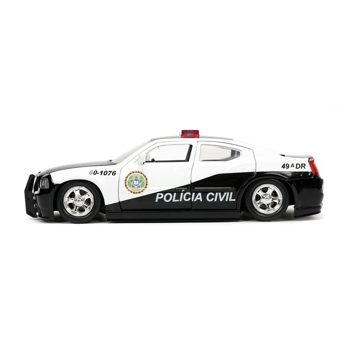 Fast and the Furious 5 2006 Dodge Charger Police Car 1:24 Scale Die-Cast Metal Vehicle