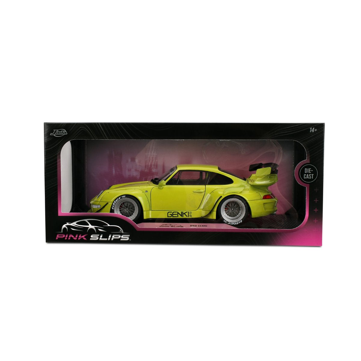Pink Slips Wave 7 Porsche RWB Genki 1:18 Scale Die-Cast Metal Vehicle