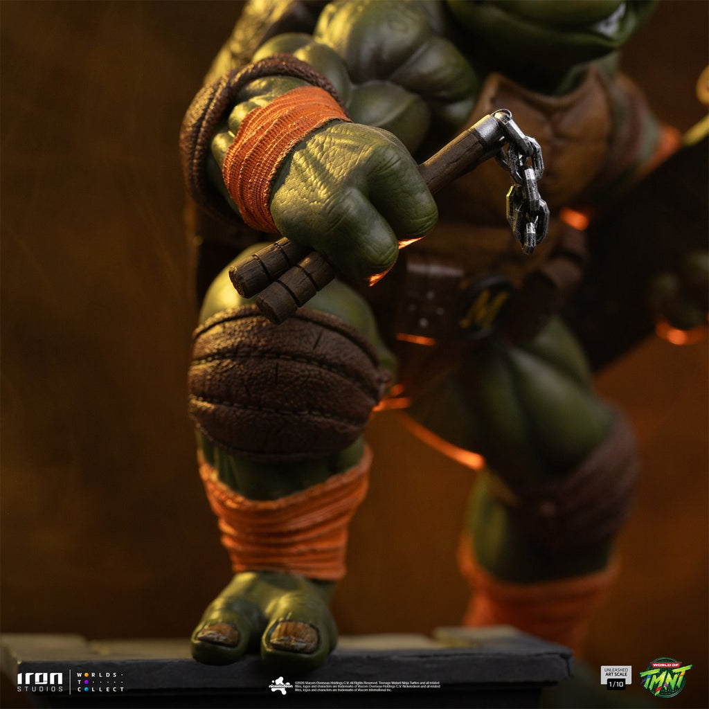 Teenage Mutant Ninja Turtles Michelangelo Unleashed 1:10 Art Scale Limited Edition Statue