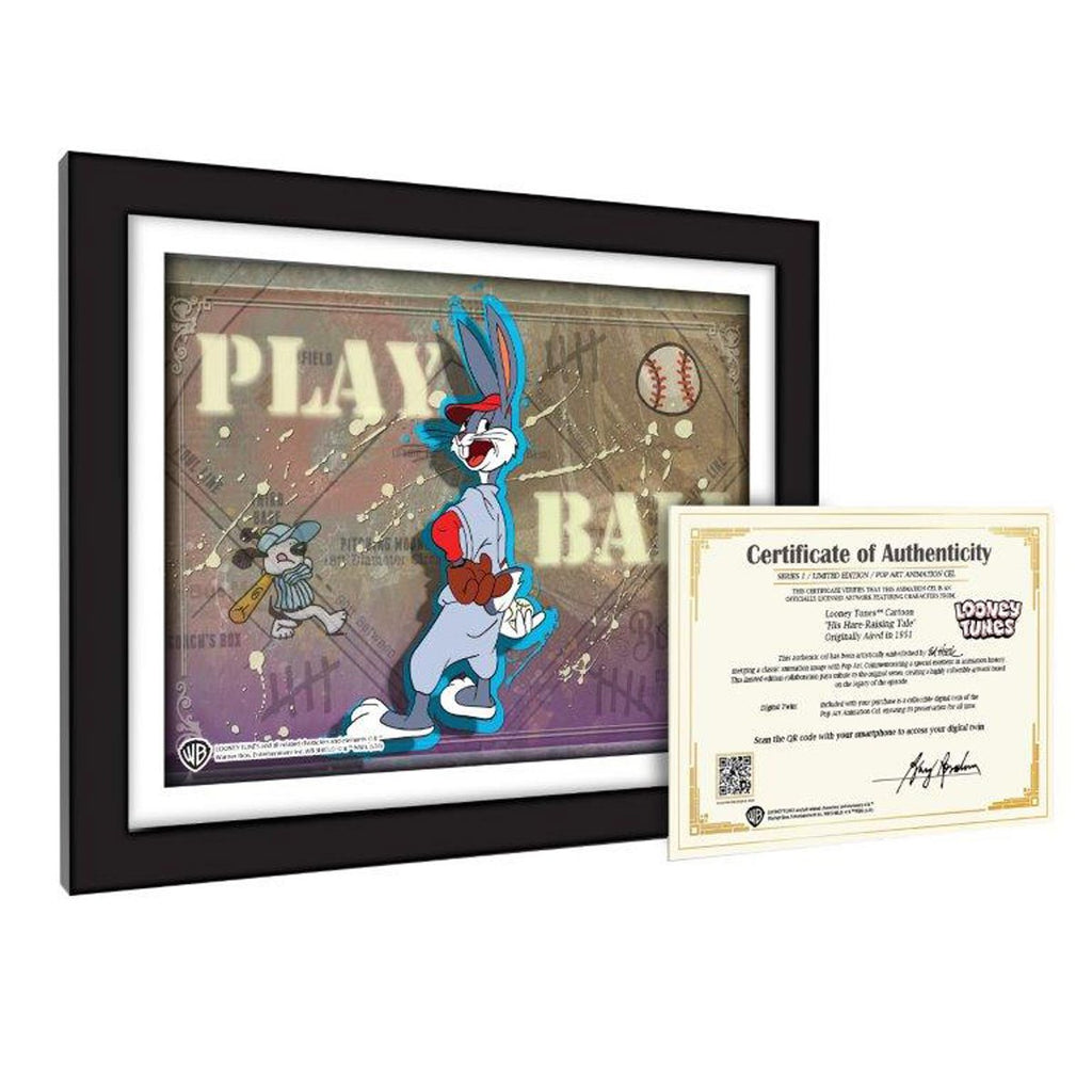 Looney Tunes His Hare Raising Tale #1103 Animation Cel Artist Edition Framed Art Print