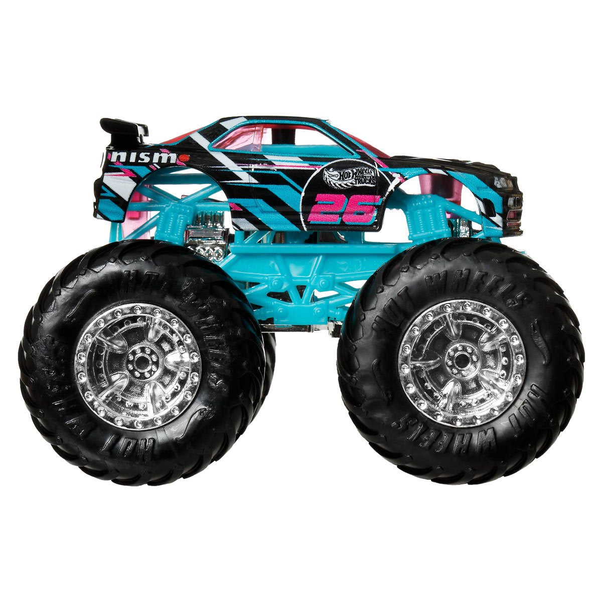 Hot Wheels Monster Trucks 1:64 Scale Vehicle 2026 Mix 1 Case of 8