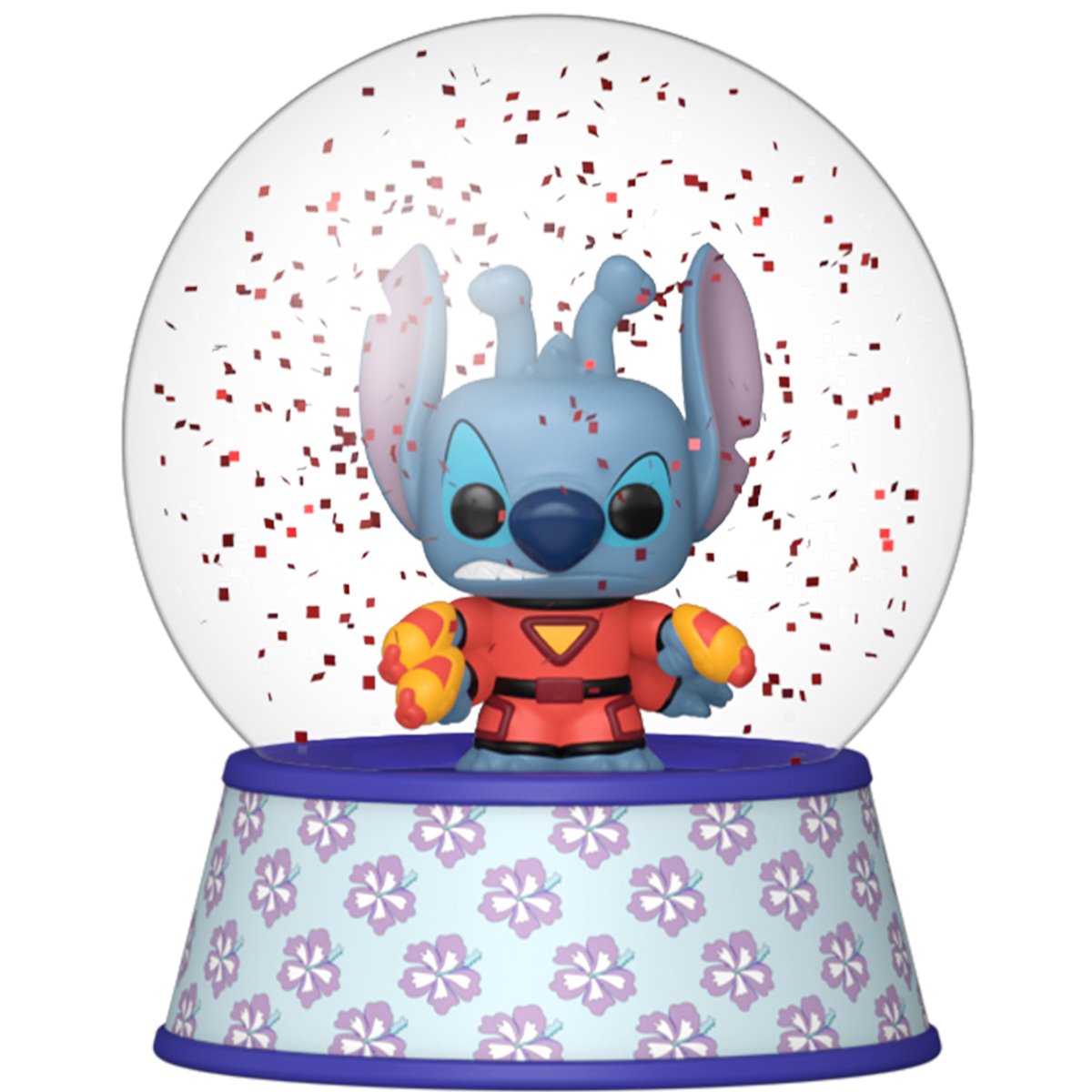 Lilo & Stitch Mini Glitter Globe Display Case of 12