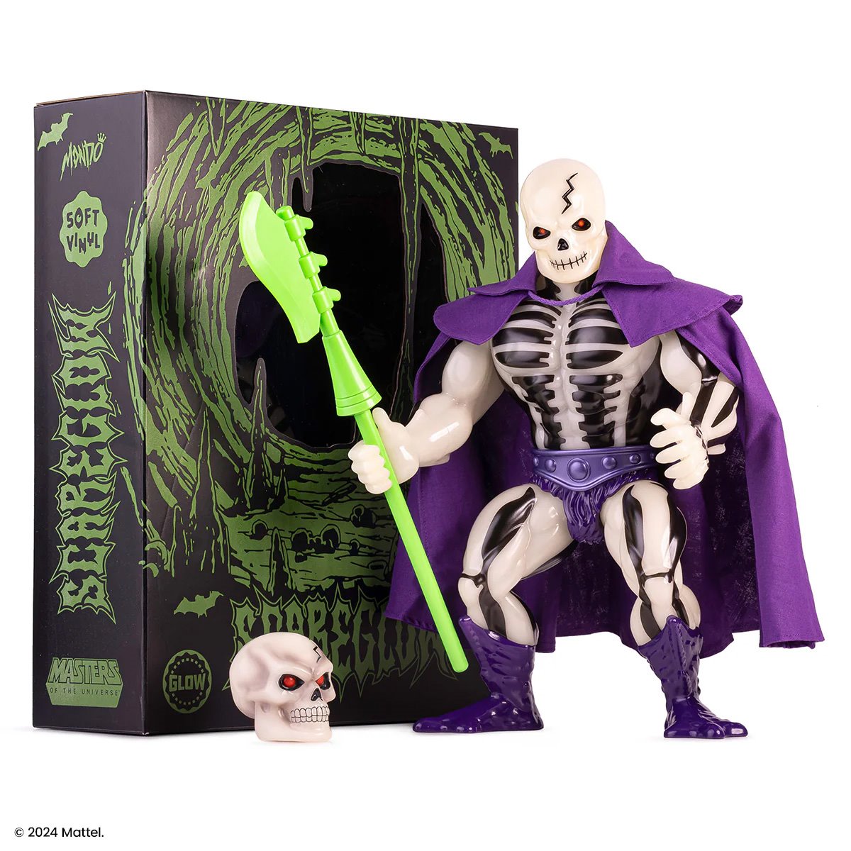 Masters of the Universe Scare Glow Classic Variant Glow-in-the-Dark Soft Vinyl Action Figure