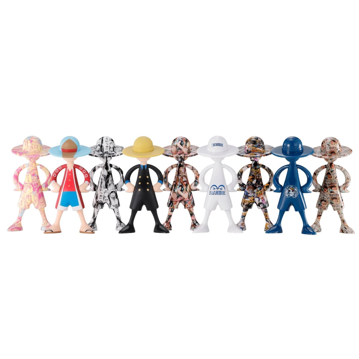 One Piece Luffy's Archive of Adventure Volume 3 Blind-Box Mini-Figure Case of 10
