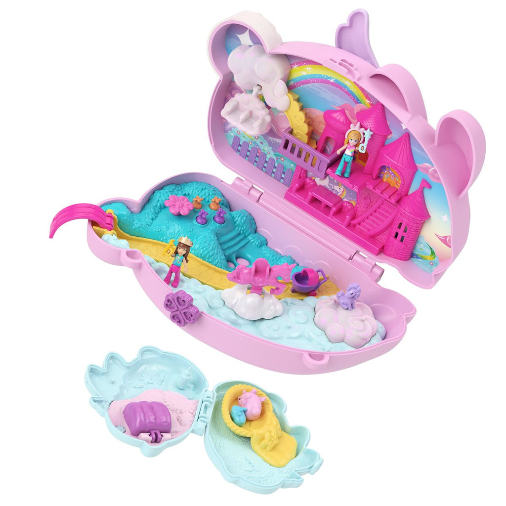 Polly Pocket 2-In-1 Bunny Fun Compact Playset
