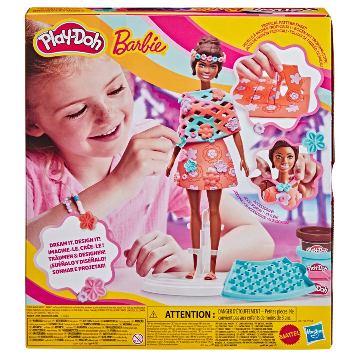 Beach Play-Doh Barbie Day Crochet Set
