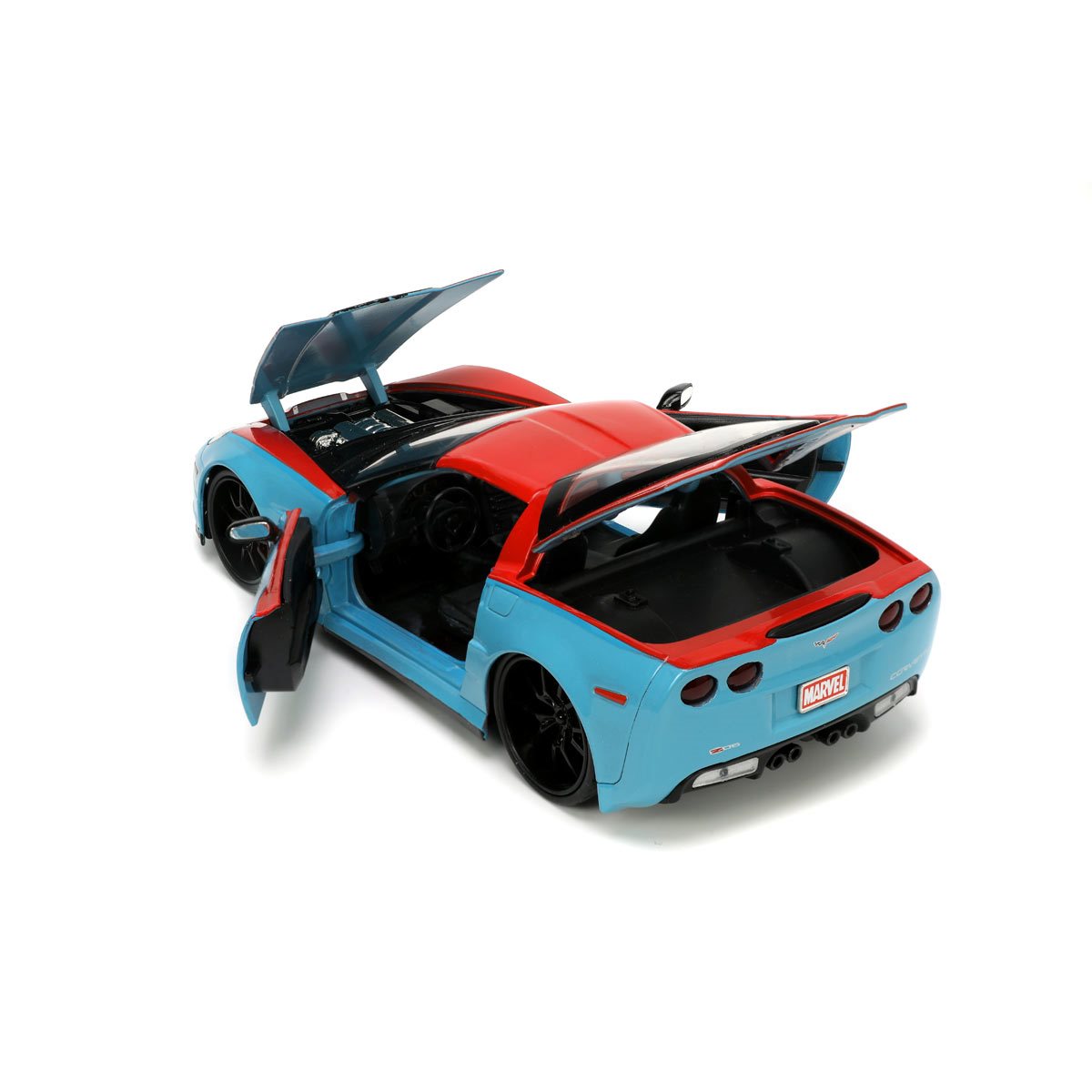 Avengers Doctor Strange Hollywood Rides 2006 Chevrolet Corvette Z06 1:24 Scale Die-Cast Metal Vehicle with Figure