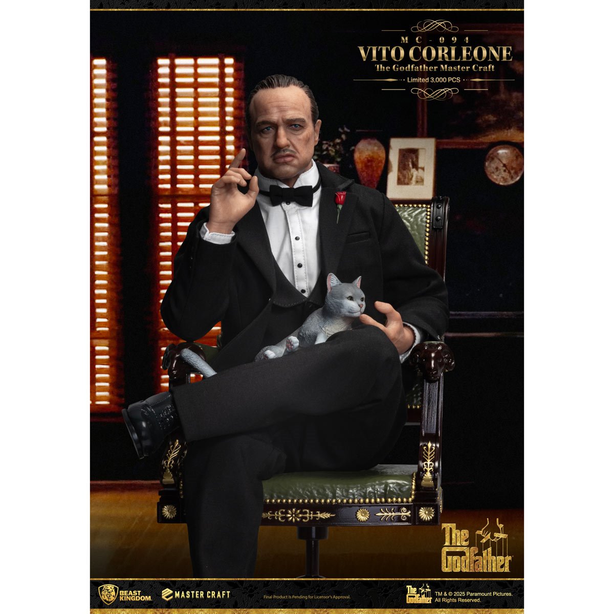The Godfather Vito Corleone MC-094 Master Craft Statue