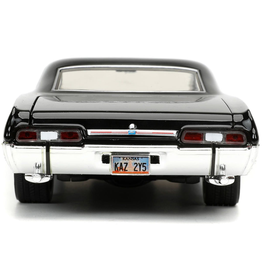 Hollywood Rides Supernatural Dean Winchester 1967 Impala SS Sport Sedan 1:24 Scale Die-Cast Metal Vehicle with Figure